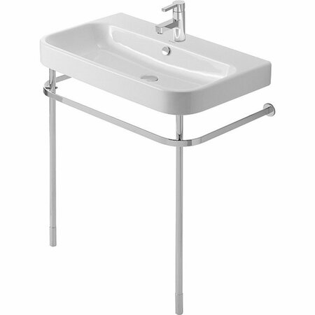 DURAVIT Metal Console Happy D. 2 For Washb. 231880, Heigh Adj. Chrome 0030771000